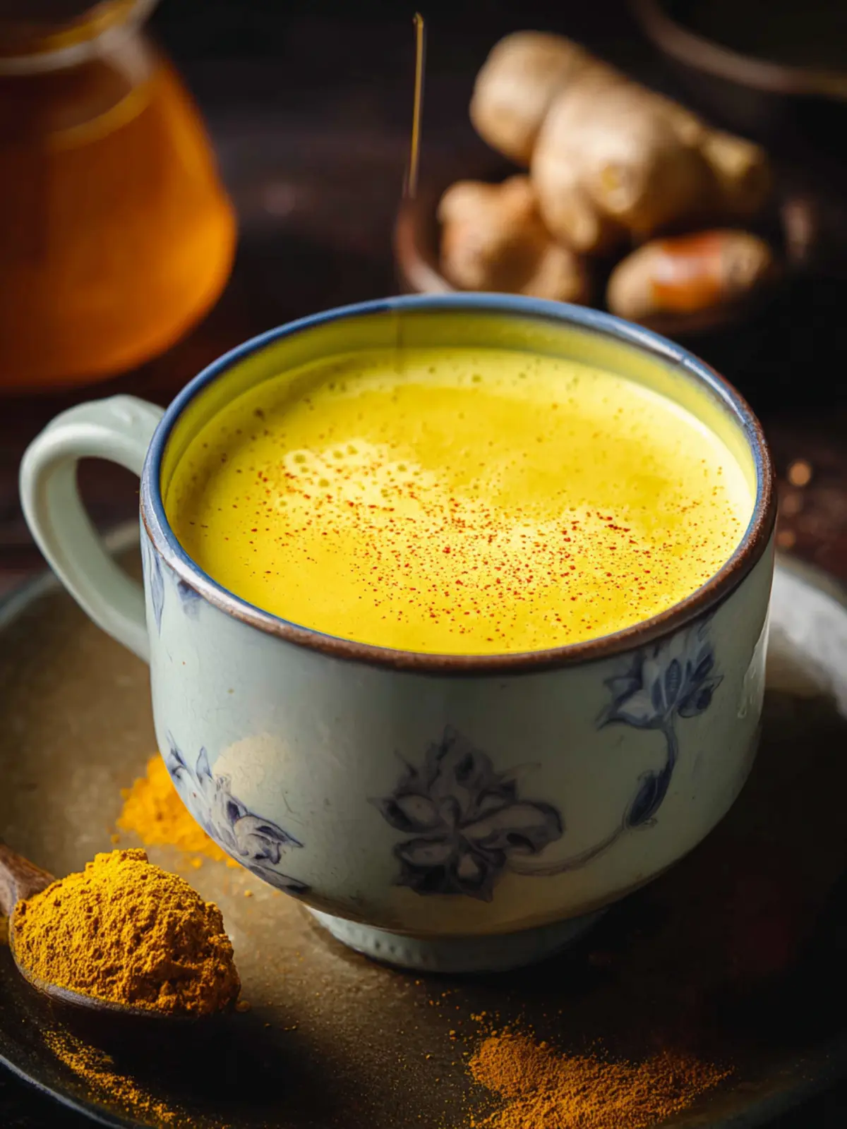Haldi Doodh (Golden Turmeric Milk) First Image