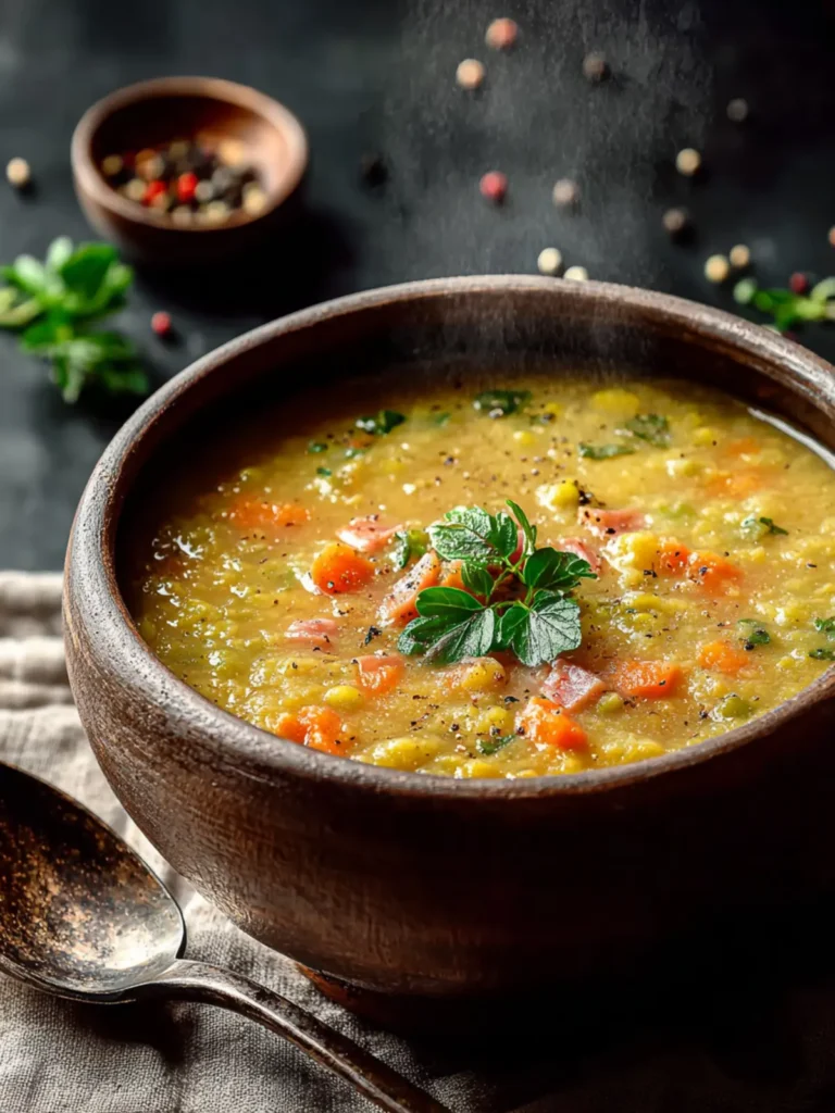 Warm & Hearty Split Pea Soup First Image