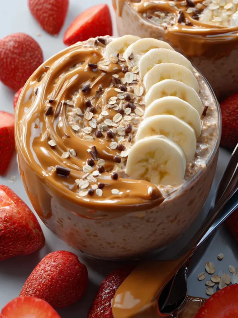 Peanut Butter Overnight Oats First Image