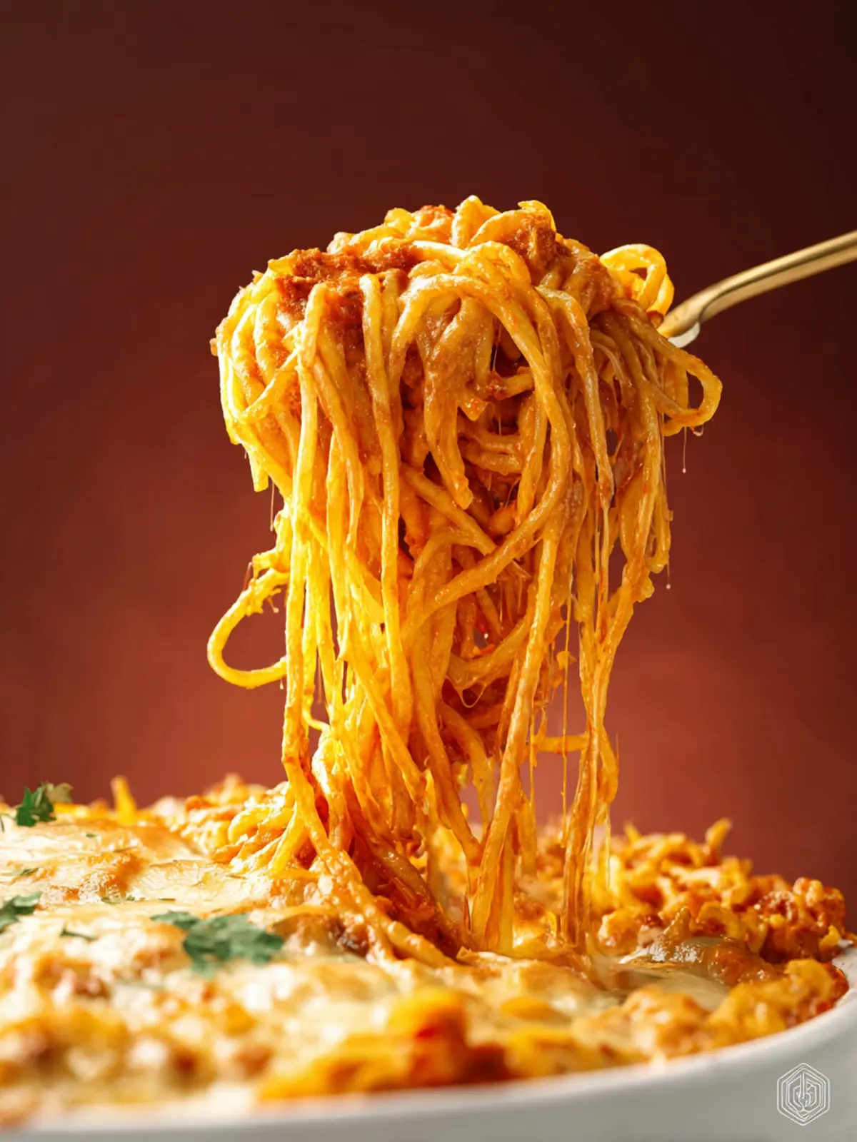 Easy Baked Spaghetti First Image
