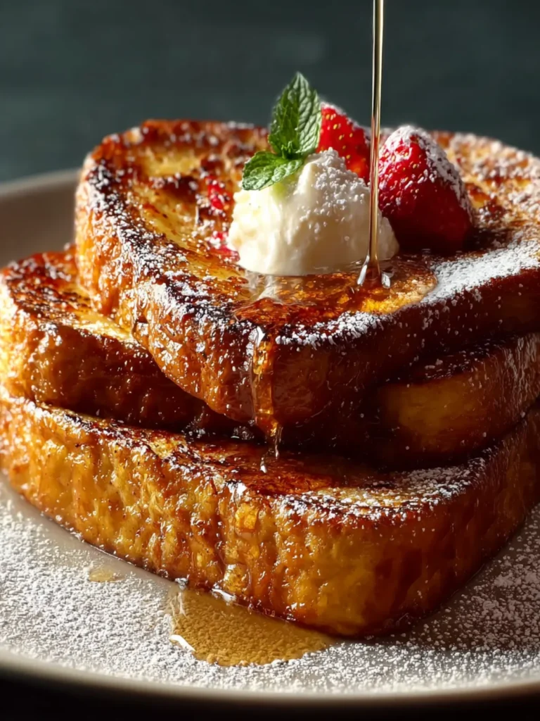 Holiday Eggnog French Toast First Image