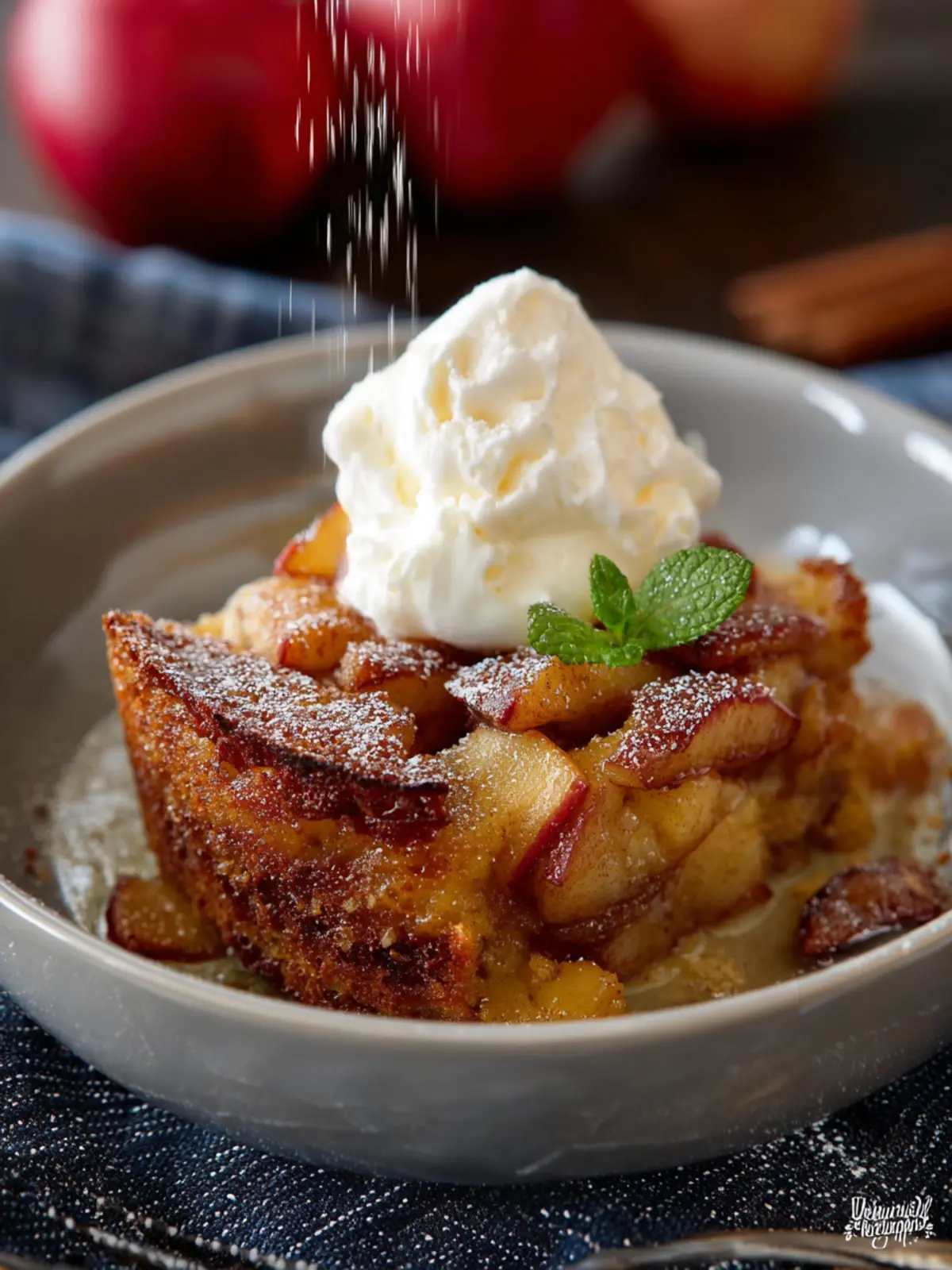 Easy Apple Spoon Cake First Image