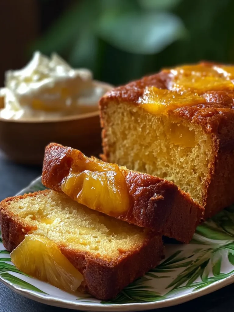 Pineapple Quick Bread – Moist, Easy & Tropical Loaf Recipe First Image