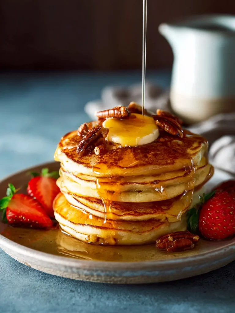 Easy Sourdough Pancake Recipe First Image