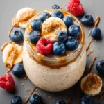 High Protein Overnight Oats First Image