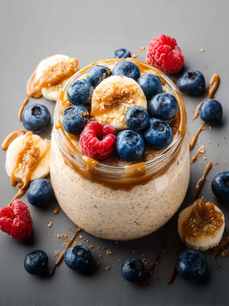 High Protein Overnight Oats First Image