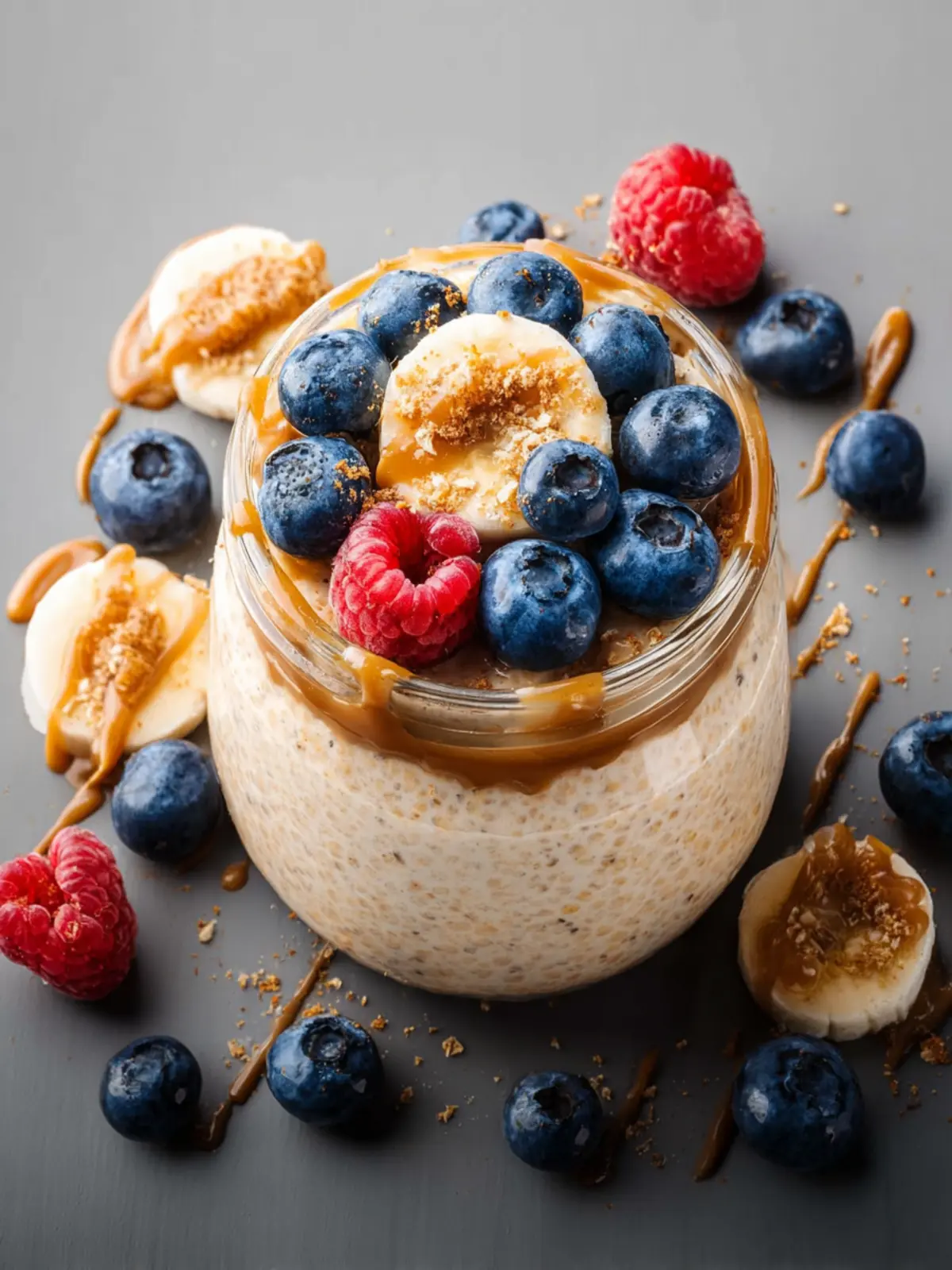 High Protein Overnight Oats First Image