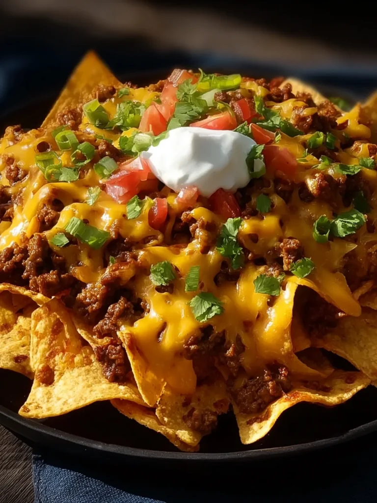 Cheesy Beef Nachos First Image