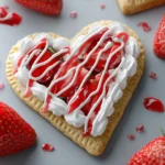 Heart Shaped Valentine’s Day Pop Tarts First Image