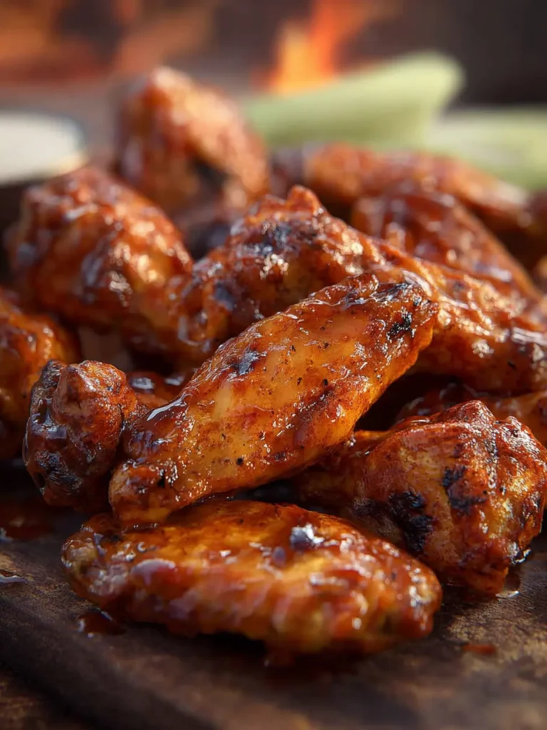 Baked Buffalo Chicken Wings First Image