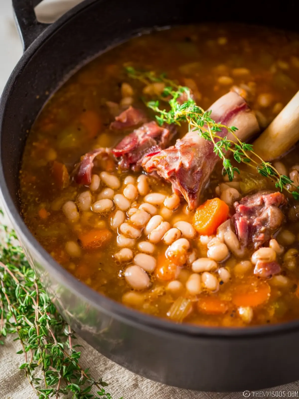 Navy Bean Ham Bone Soup First Image