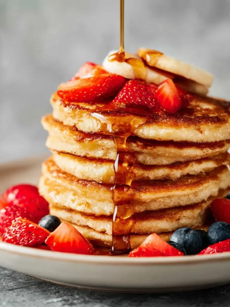 10 Minute Oatmeal Pancakes First Image