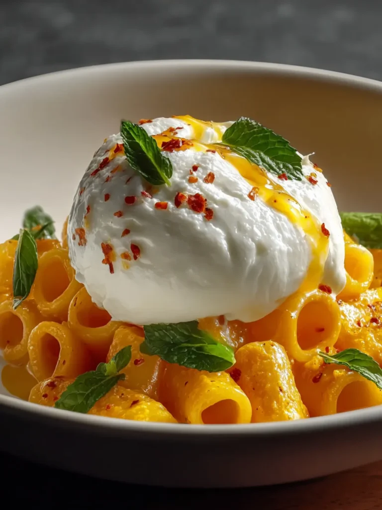 Creamy Burrata Tortiglioni First Image