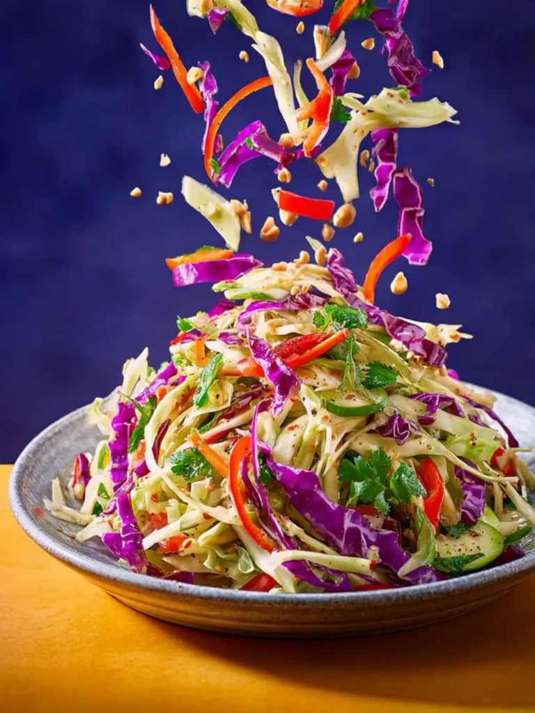 Cabbage Salad Recipe (Crunchy, No-Mayo!) First Image