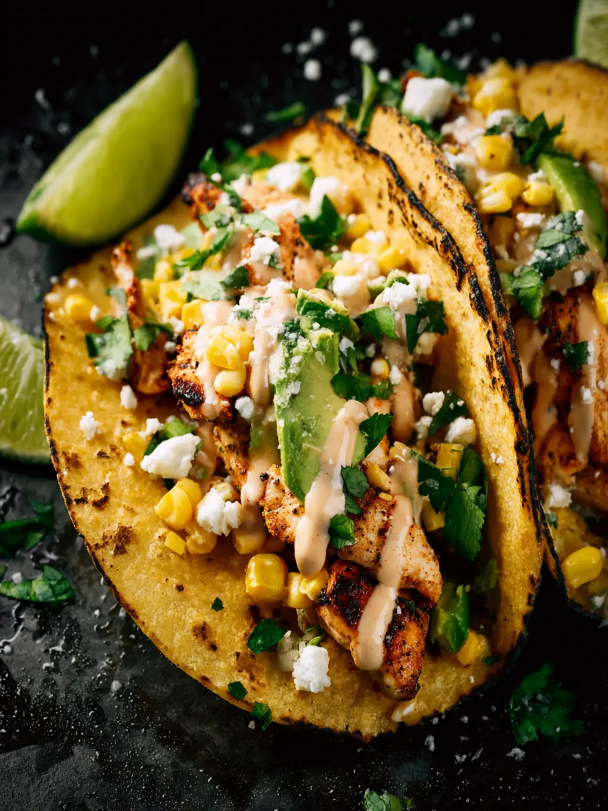 Chicken Tacos Recipe (Mexican Street Corn) First Image