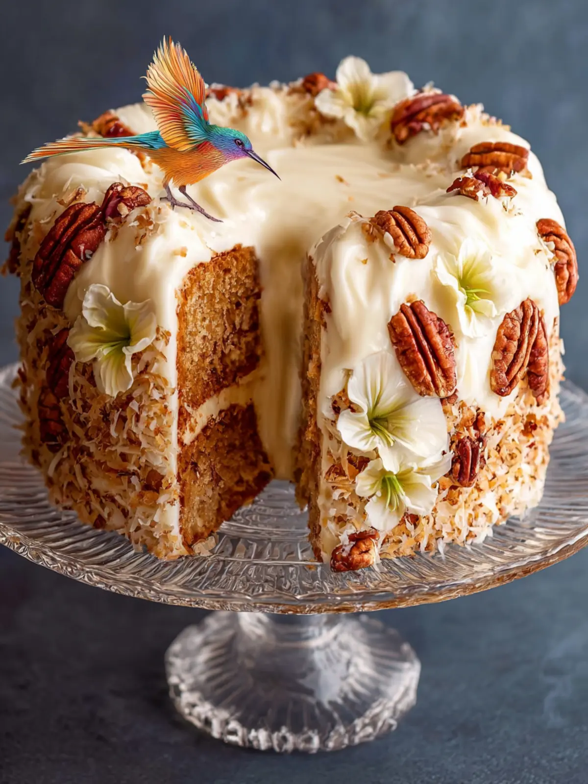 Coconut Hummingbird Cake: Irresistibly Moist and Flavorful Bliss