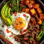 Hot Honey Beef Bowls First Image