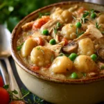 One Pot Gnocchi Chicken Pot Pie First Image