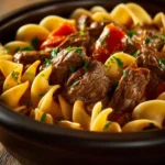 Slow Cooker Beef and Noodles: A Comforting Classic for Cozy Evenings First Image