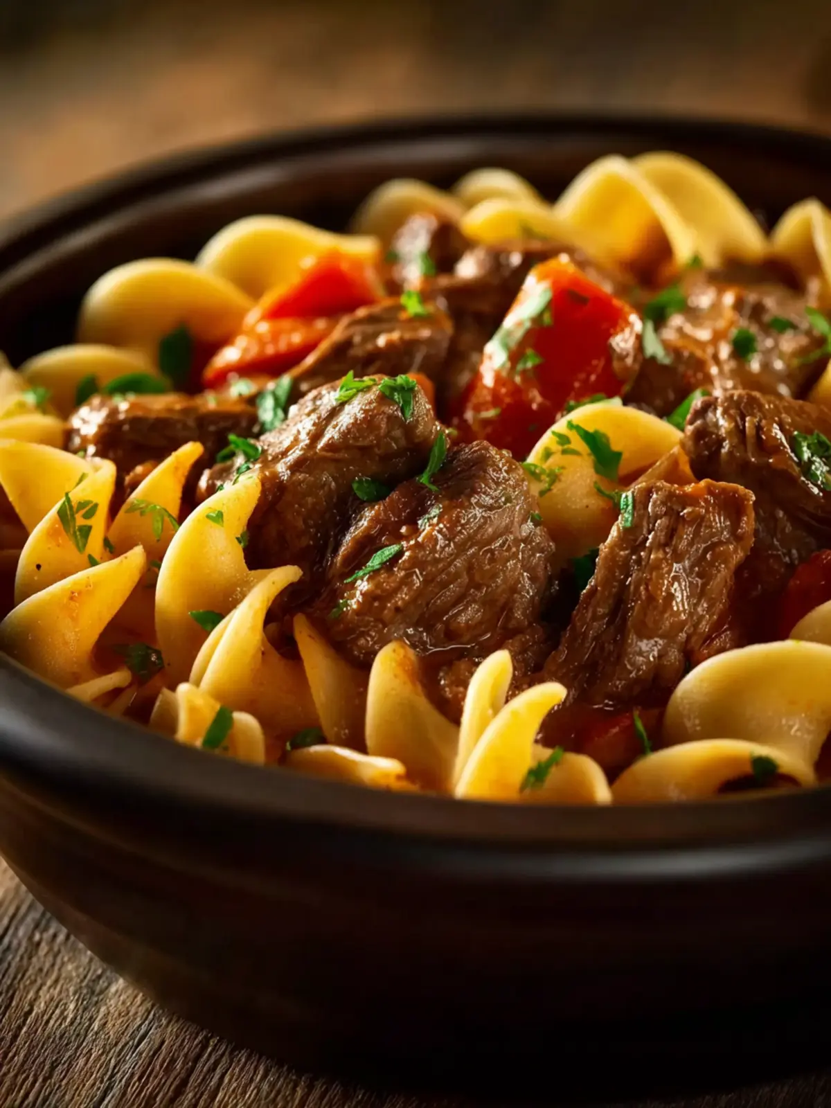 Slow Cooker Beef and Noodles: A Comforting Classic for Cozy Evenings First Image