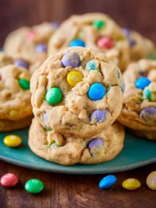 Soft and Chewy M&M’s Cookies First Image