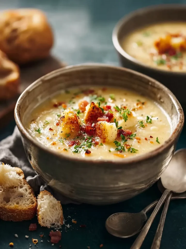 The Coziest Homemade Potato Soup First Image