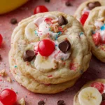 Banana Split Cake Mix Cookies First Image