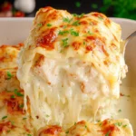 Chicken Alfredo Lasagna Rollups First Image