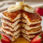 Easy Banana Pancakes Recipe First Image