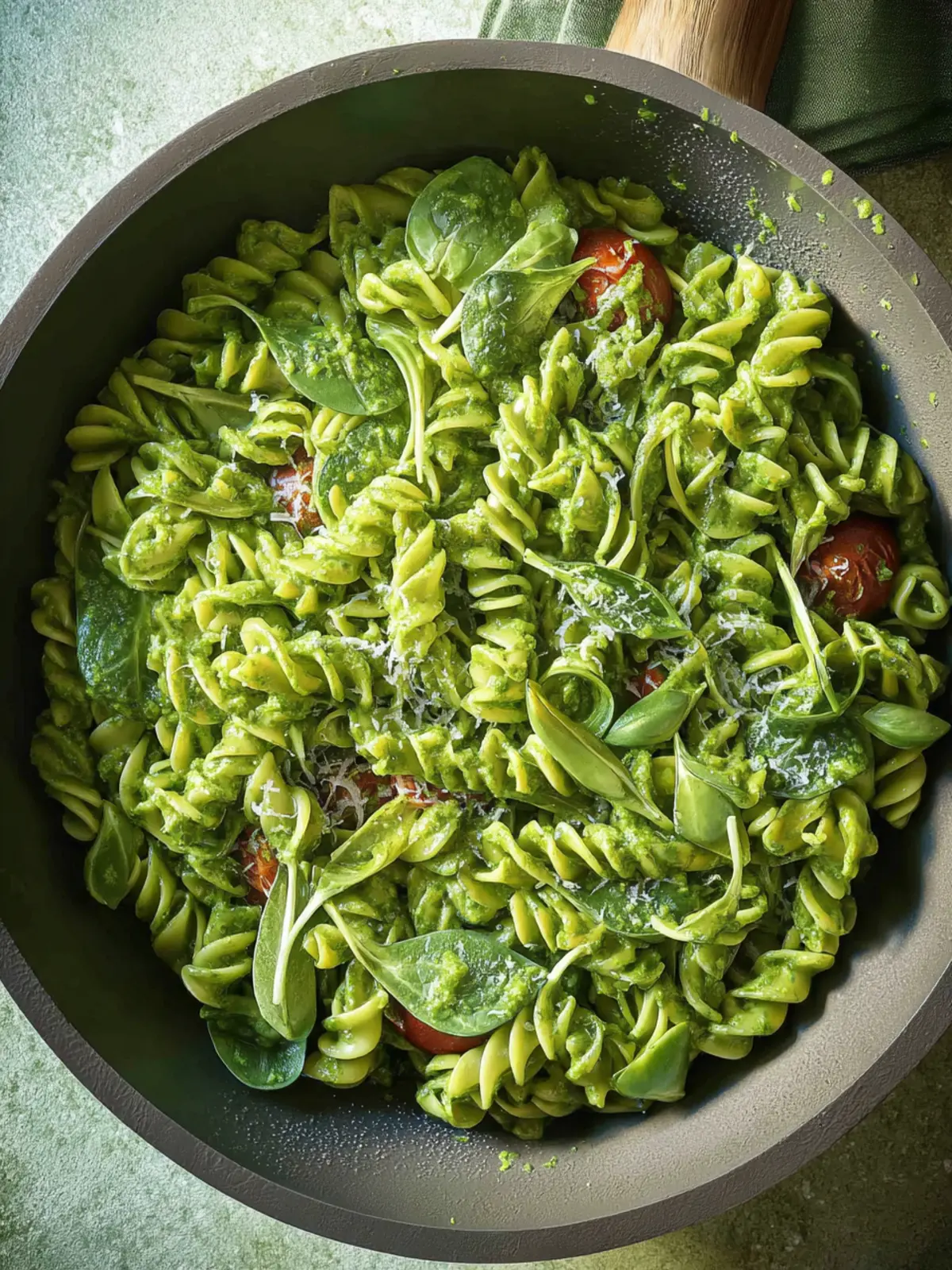 Healthy Green Pasta Sauce Recipe (Quick & Easy) First Image