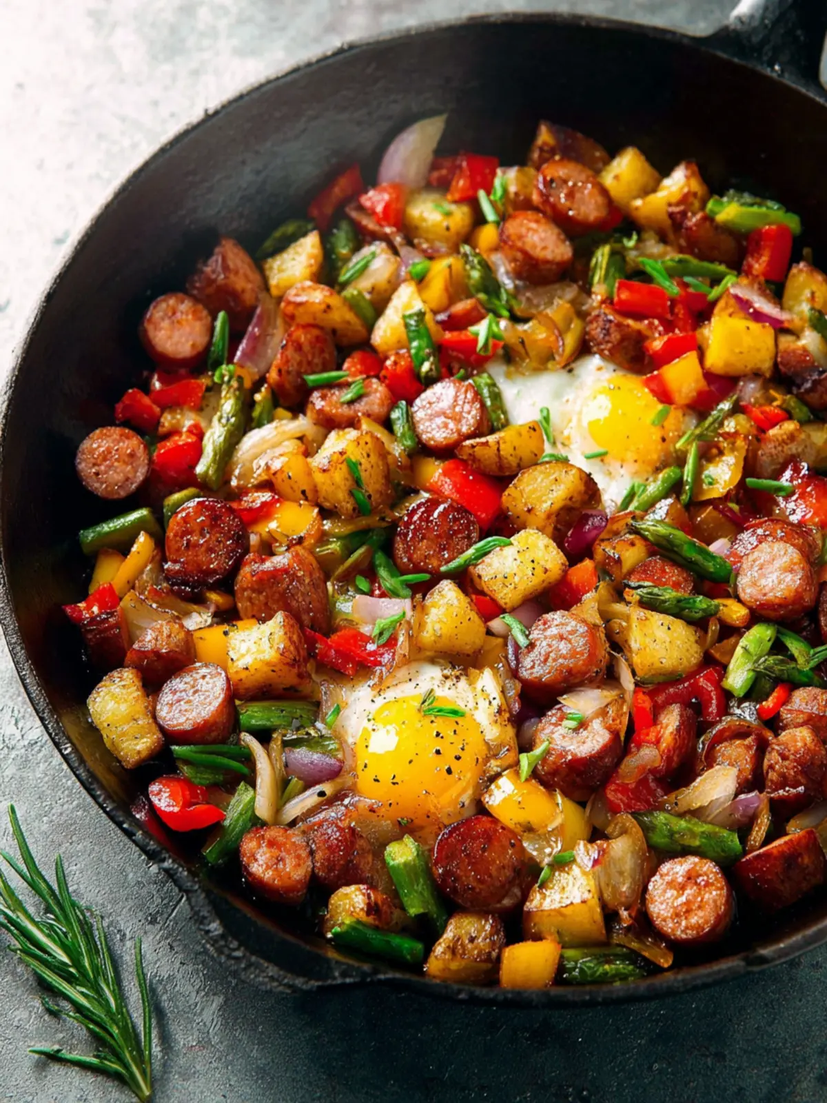 One Pan Sausage and Veggie Hash First Image