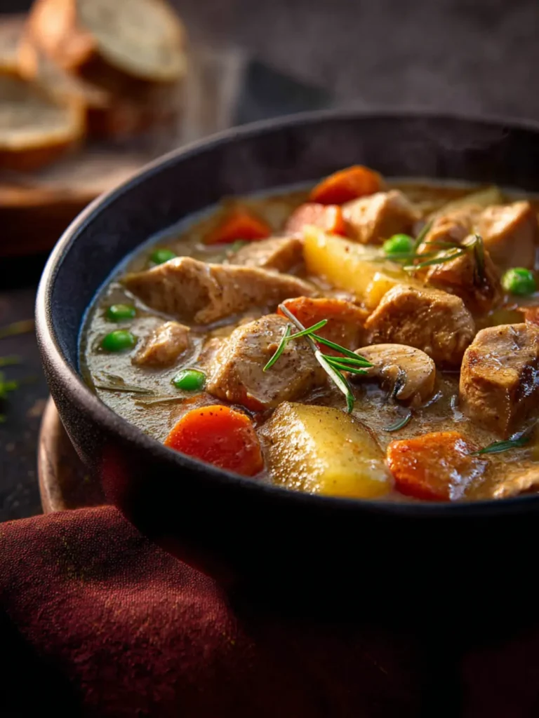 Slow Cooker Chicken Stew First Image
