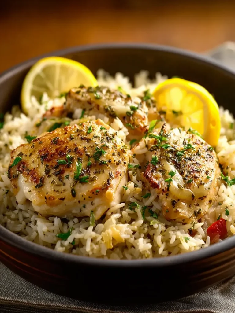 Slow Cooker Lemon Herb Chicken and Rice: A Comforting Classic for Every Season First Image