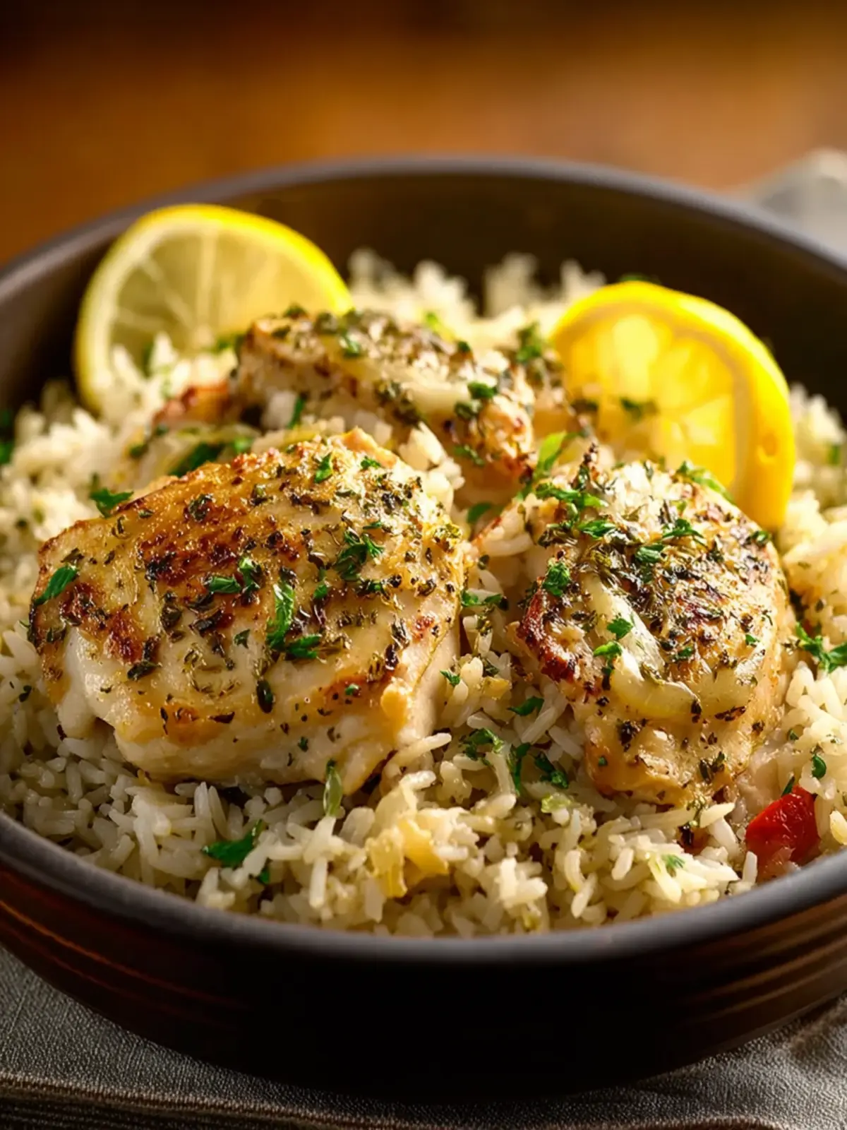 Slow Cooker Lemon Herb Chicken and Rice: A Comforting Classic for Every Season First Image
