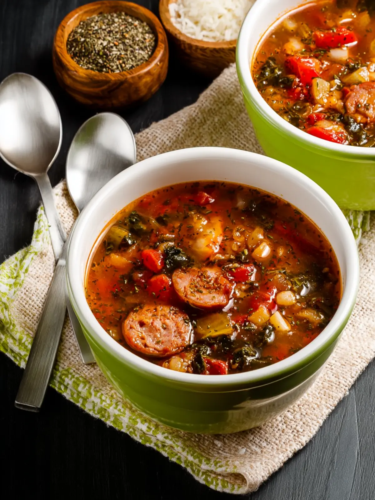 Slow Cooker Sausage Stew First Image