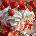 Strawberry Whipped Cream Cake First Image