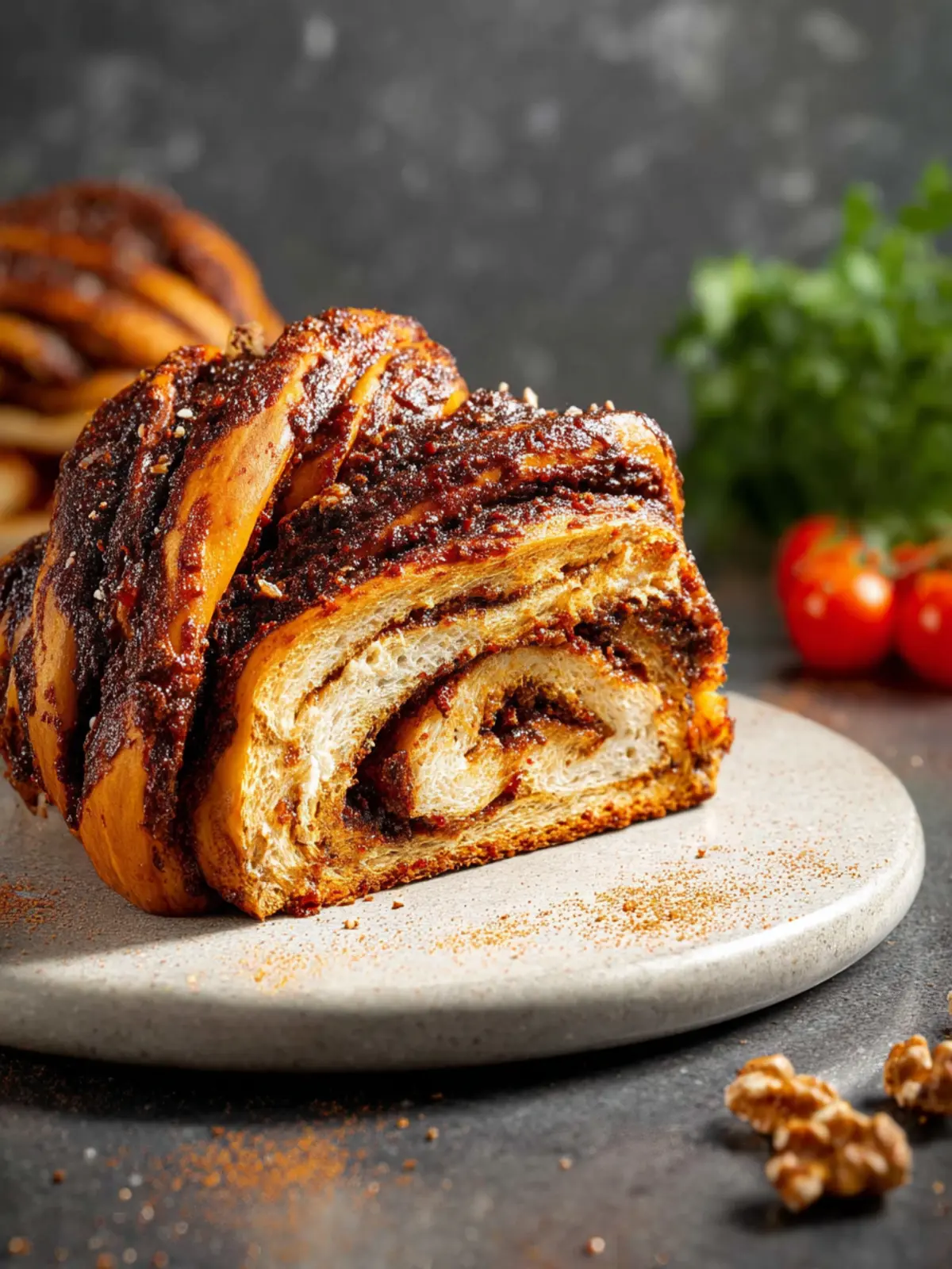 Sun-Dried Tomato Pesto Babka First Image