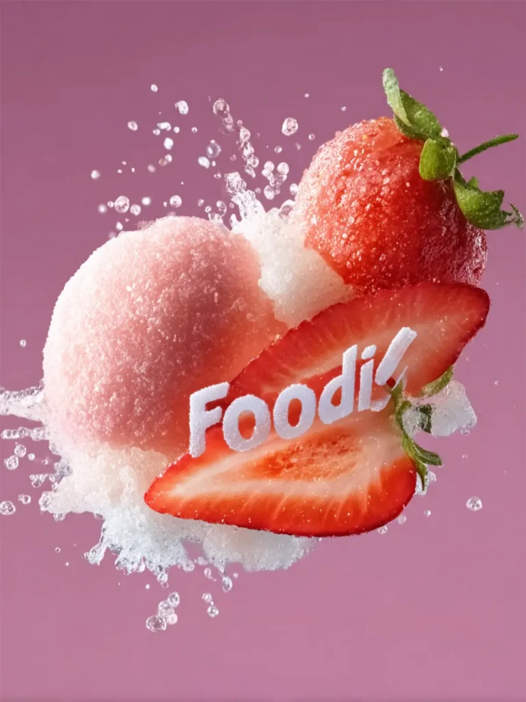 Vegan Strawberry Mochi Ice Cream: A Refreshing Guilt-Free Delight First Image