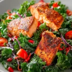 Cajun Salmon Kale Salad First Image