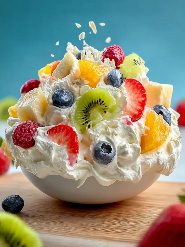 Marshmallow Fruit Fluff Salad First Image