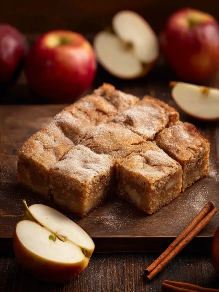 apple cider blondies First Image