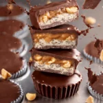 homemade snickers bars First Image