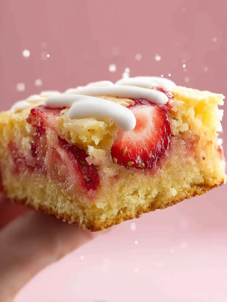 strawberry lemon blondies First Image
