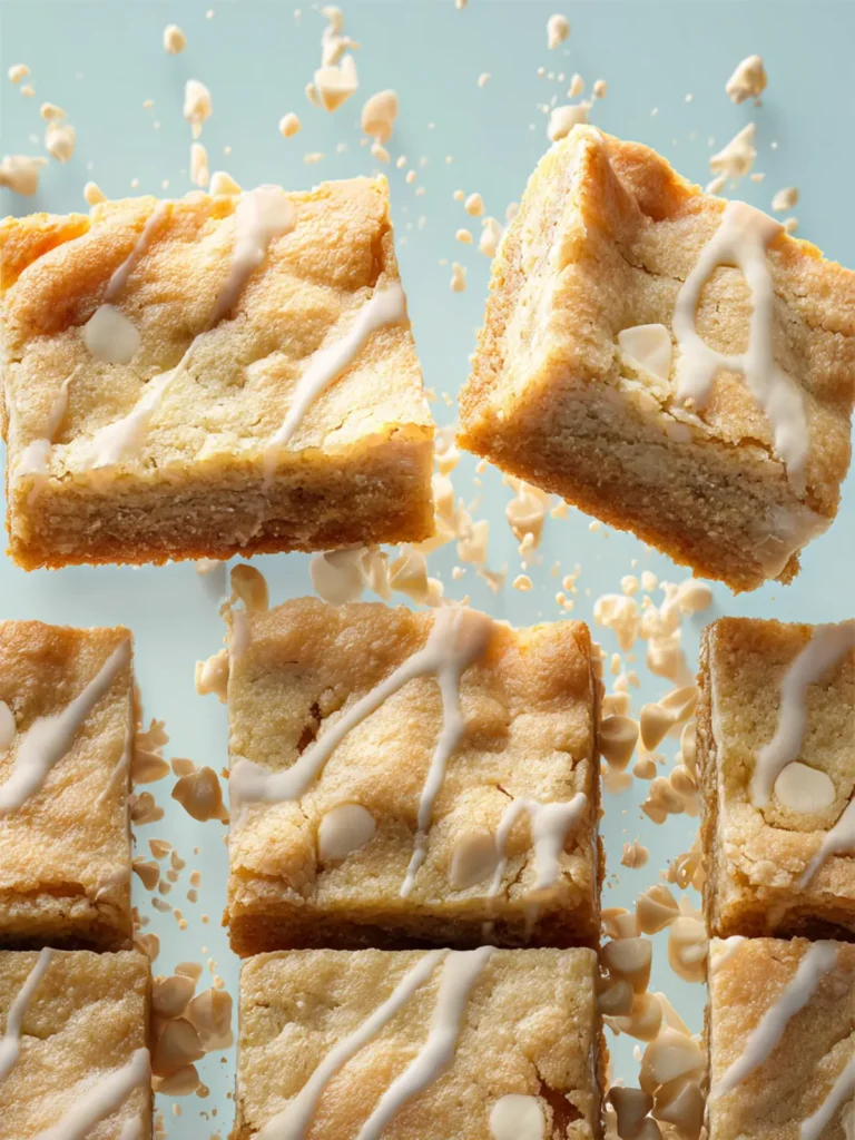 white chocolate blondies First Image